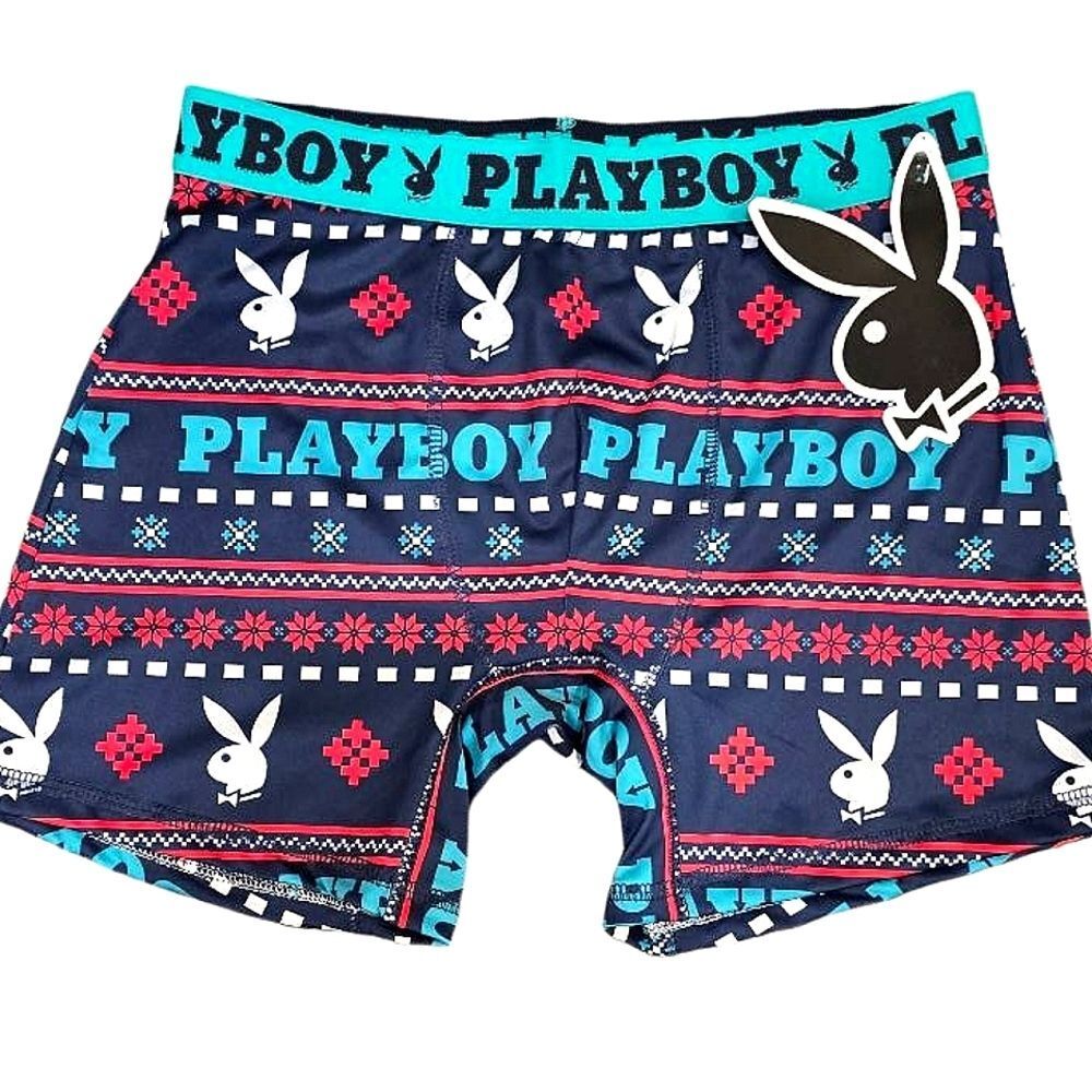 Playboy Bunny Logo Boxer Briefs